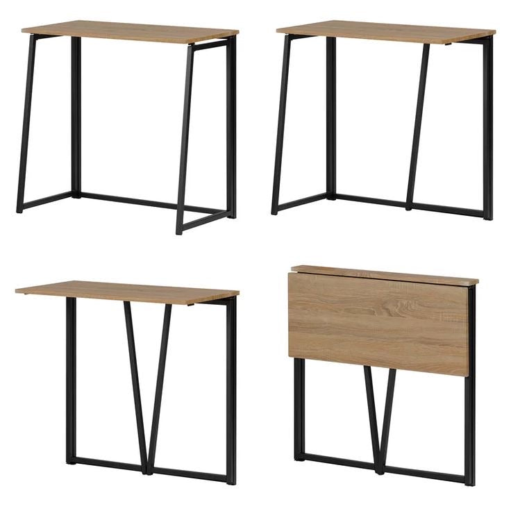 Maple Foldable Computer Desk Nakhlaa