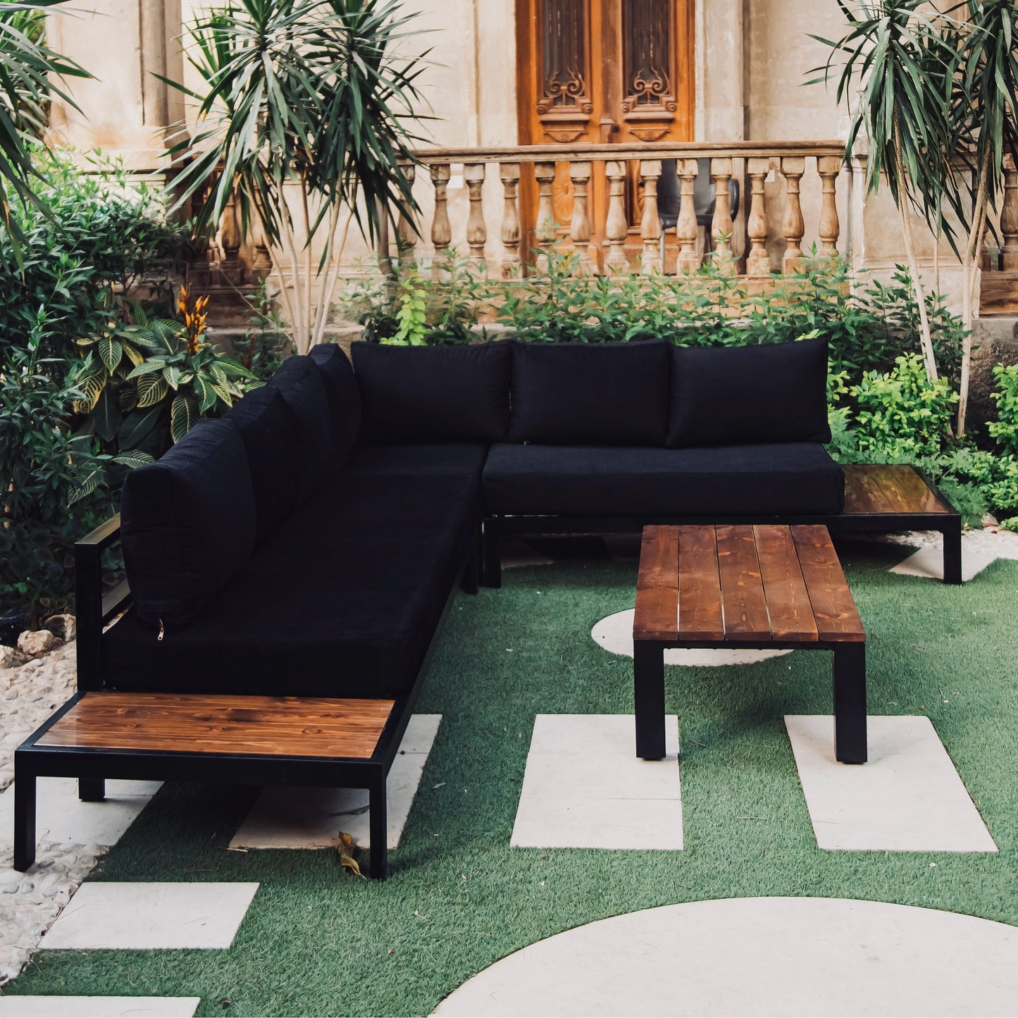 Pocking Outdoor Garden Furniture Set Nakhlaa