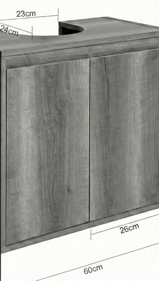 Liz Under Sink Cabinet Unit Nakhlaa