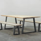 Gefell Dining Set (Table & Bench Set) Nakhlaa