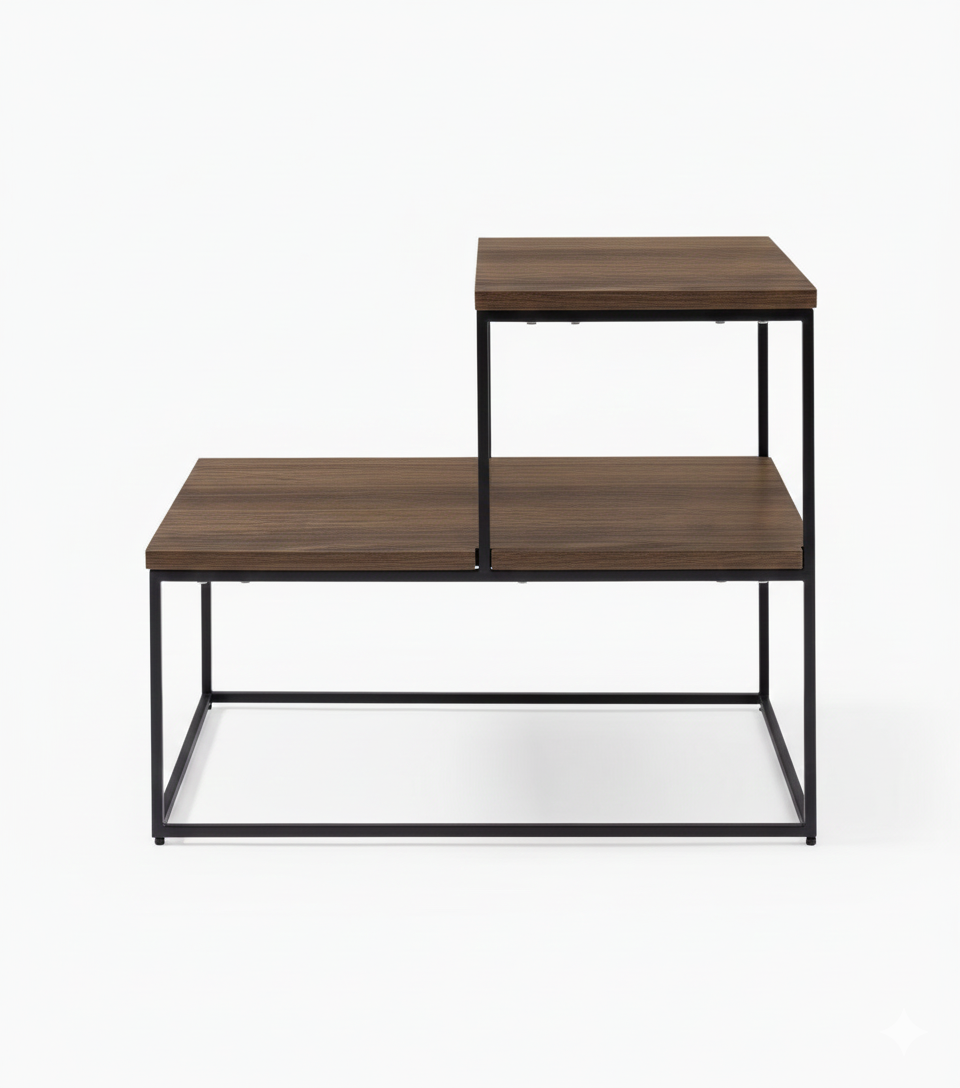 Leuna Multi Level Side Table Nakhlaa
