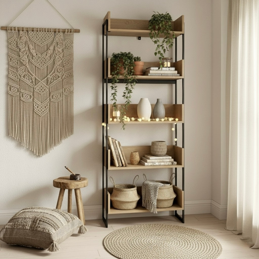 Wadern Bookcase & Shelf Nakhlaa