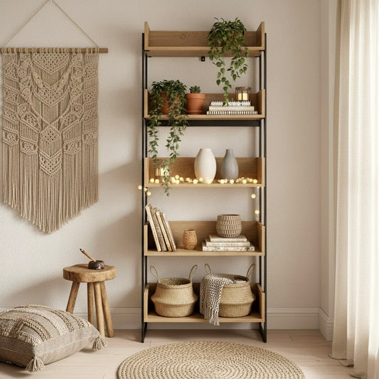 Wadern Bookcase & Shelf Nakhlaa