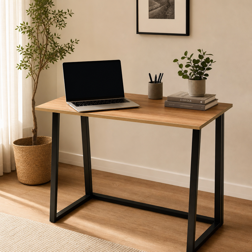 Maple Foldable Computer Desk Nakhlaa