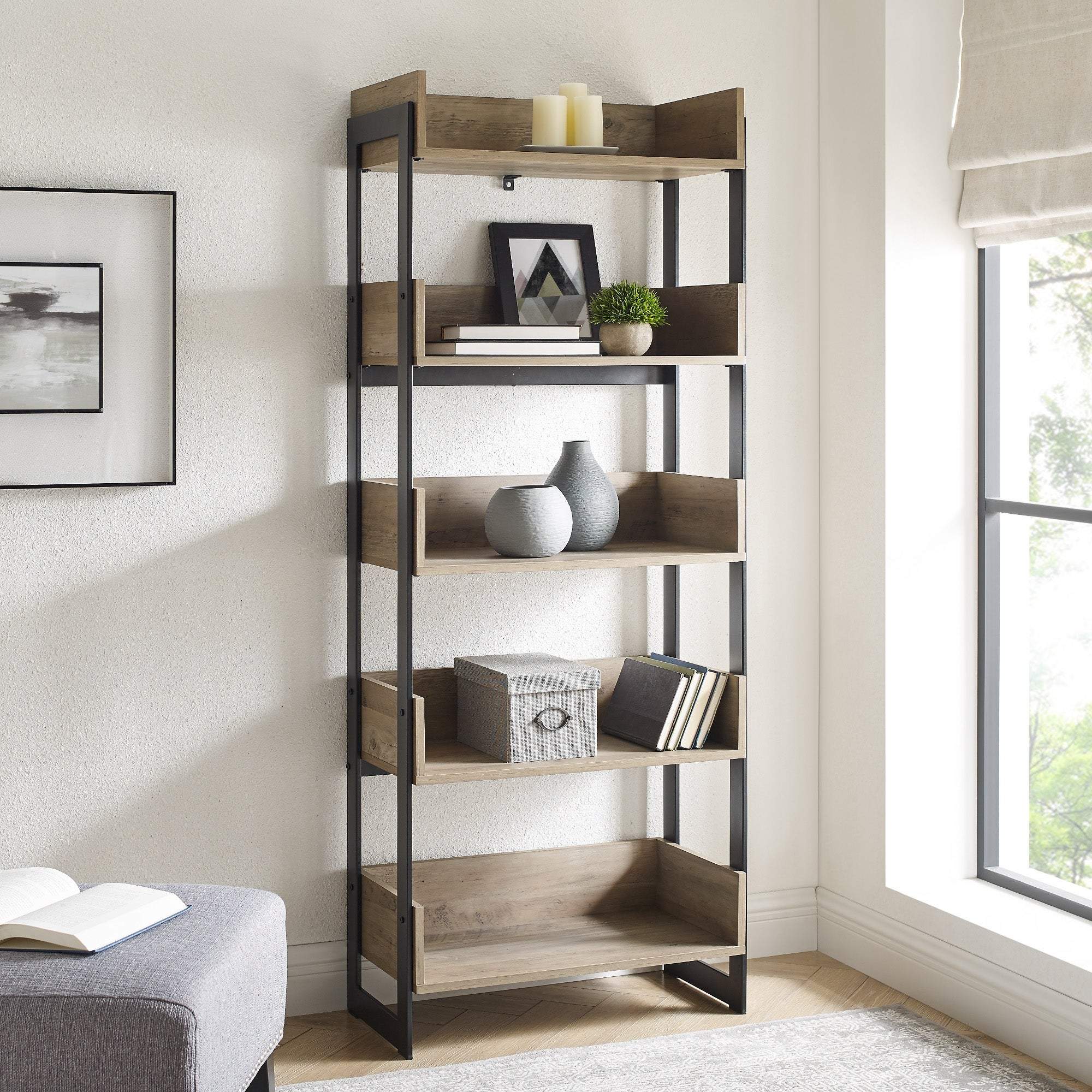 Wadern Bookcase & Shelf Nakhlaa