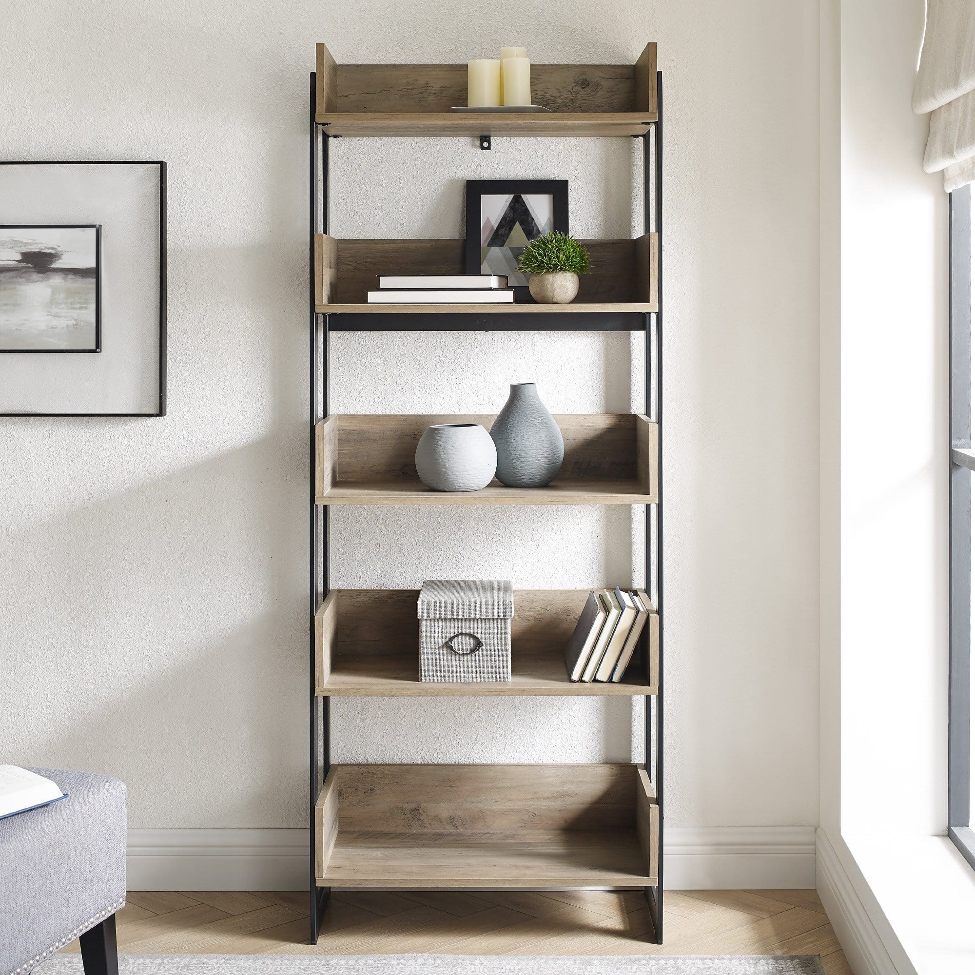 Wadern Bookcase & Shelf Nakhlaa
