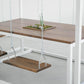 Ferrara 6 Seaters Black\White Swing Table Nakhlaa