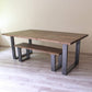 Halver Dining Set (Table & Bench Set) Nakhlaa