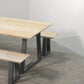 Gefell Dining Set (Table & Bench Set) Nakhlaa