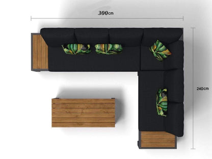 Pocking Outdoor Garden Furniture Set Nakhlaa