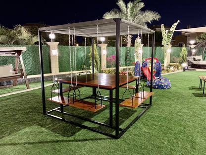 Trento 8 seaters Swing Table Nakhlaa