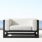 Lenzen Lounge Chair + Pouf Nakhlaa