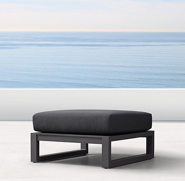 Linden Lounge Chair + Pouf Nakhlaa