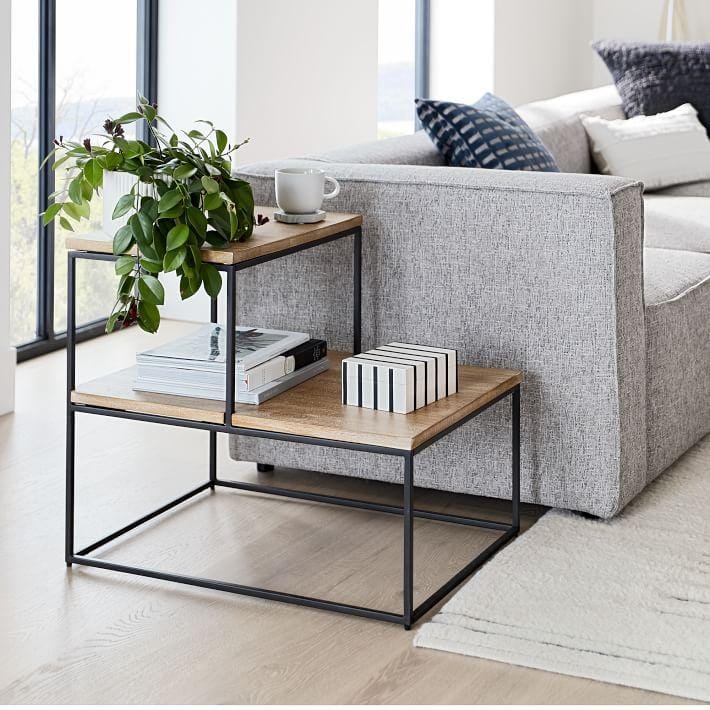 Leuna Multi Level Side Table Nakhlaa